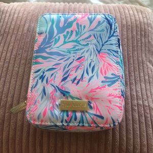 RARE Lilly Pulitzer Makeup Brush Set